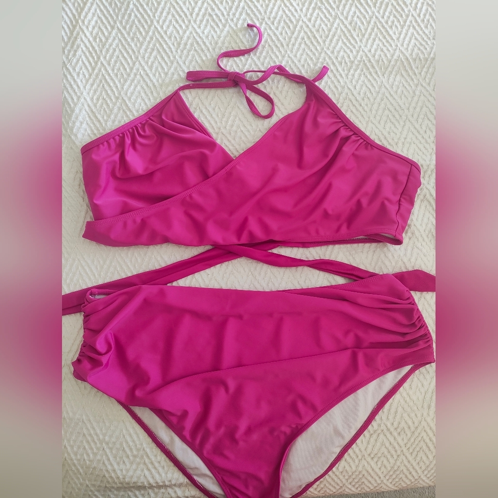 Hot Pink Bikini Set